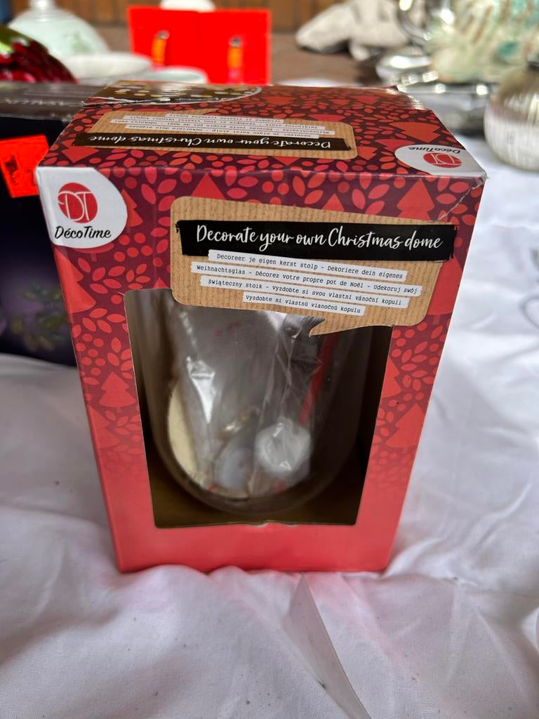 Diy pakket. Maak je eigen kerststolp, Diversen, Kerst, Ophalen of Verzenden, Nieuw