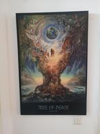 Canvas print Josephine Wall 'Tree of Peace', Gebruikt, Oorspronkelijke maker, Ophalen of Verzenden, Print