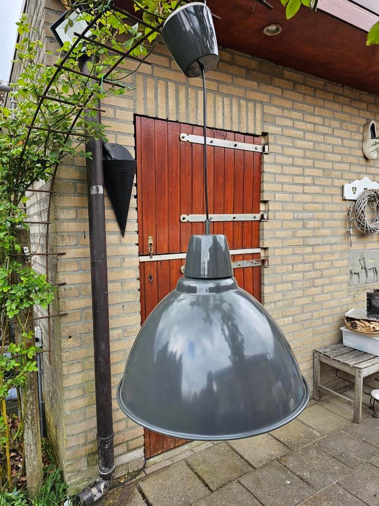 Landelijke lamp, Huis en Inrichting, Lampen | Hanglampen, Ophalen, Zo goed als nieuw, Minder dan 50 cm