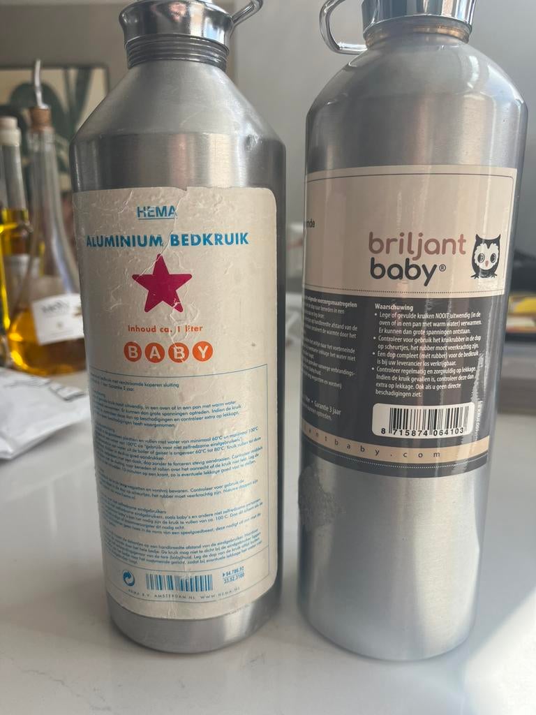 Kruiken inclusief hoes, Ophalen of Verzenden, Zo goed als nieuw, Overige typen