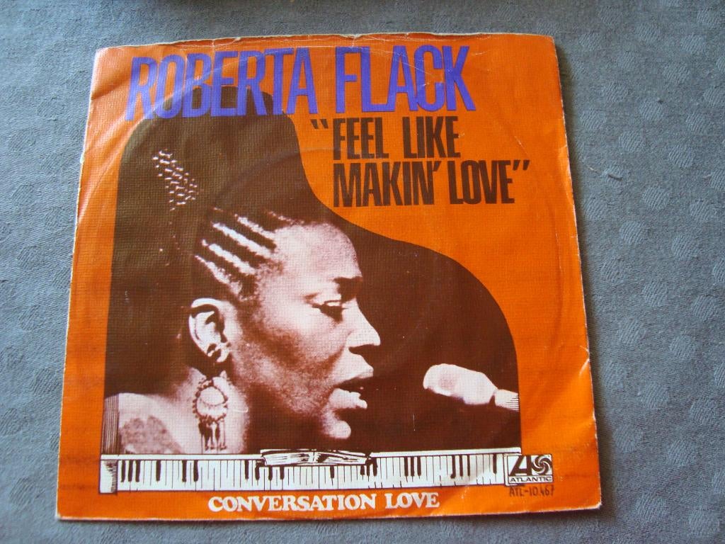 Roberta flack - feel like makin love, Ophalen of Verzenden, Zo goed als nieuw, Pop, Single