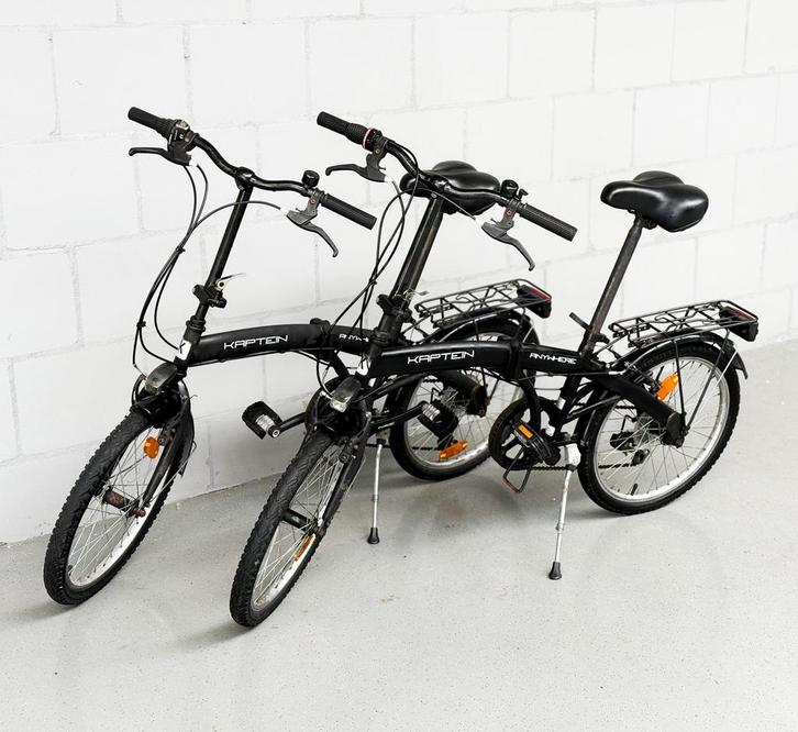 x2  Vouwfietsen Folding Bike - 6 versnellingen - 20 inch, Fietsen en Brommers, Fietsen | Vouwfietsen, Zo goed als nieuw, Overige merken
