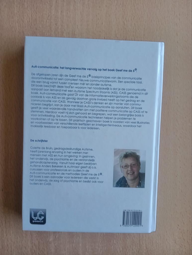 Colette de Bruin - Auti-communicatie, Boeken, Sociale wetenschap, Ophalen of Verzenden, Zo goed als nieuw, Colette de Bruin