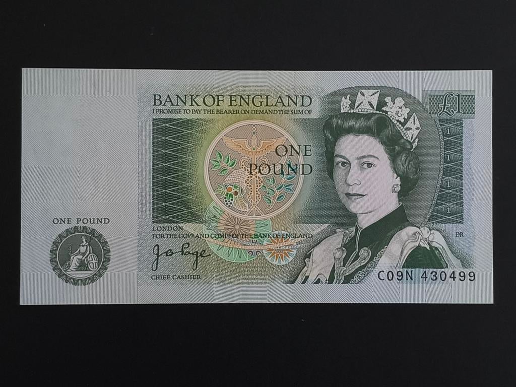 England 1 pound 1978-81 AU, Ophalen of Verzenden, Overige landen