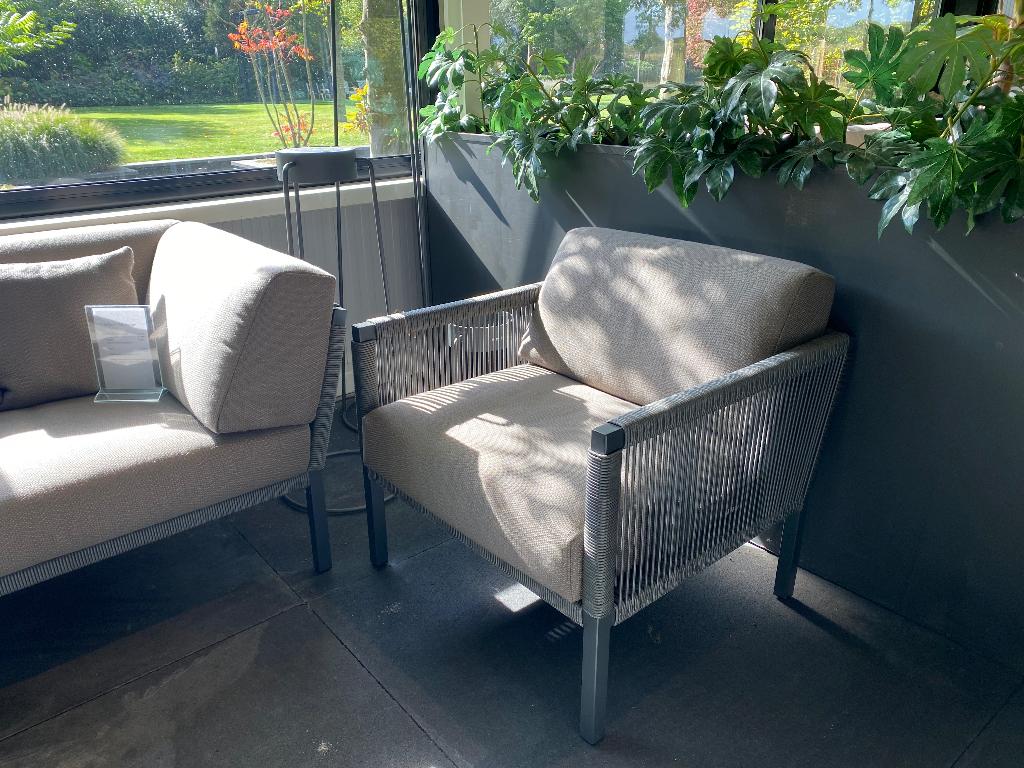 Solpuri Loungeset Club, Tuin en Terras, 4 zitplaatsen, Bank, Info@lammertkroesen.nl, Ophalen of Verzenden