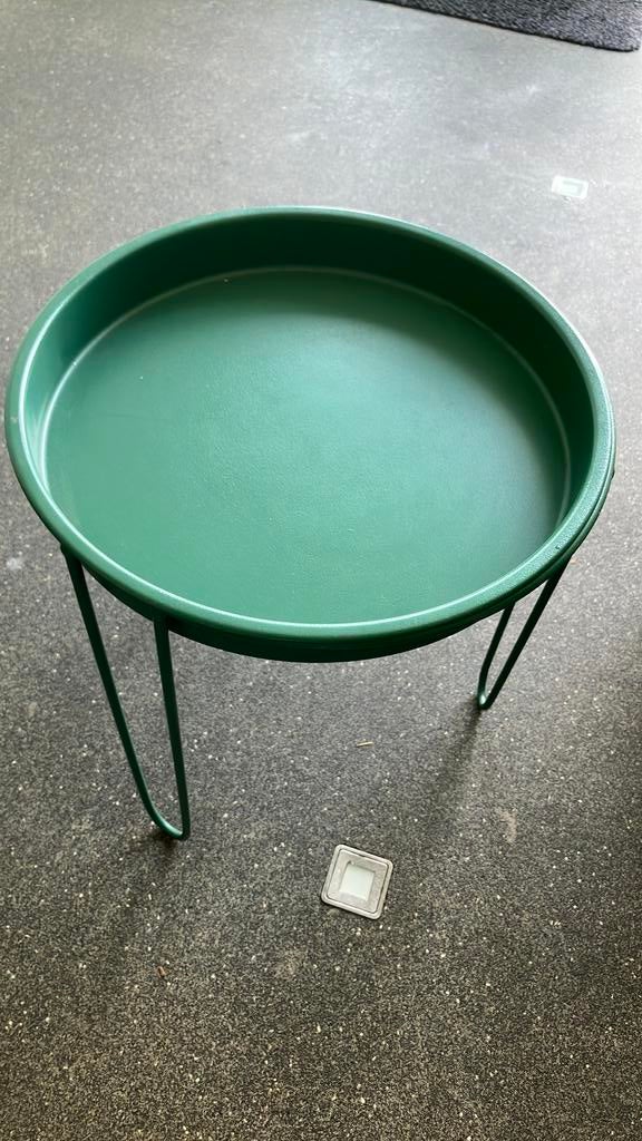 Groen dienblad, Ophalen, Zo goed als nieuw, Rond