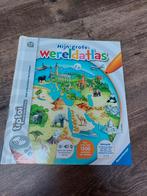 Tiptoi boek- Mijn grote wereldatlas, Ophalen of Verzenden, Gebruikt, Taal en Lezen, Met geluid