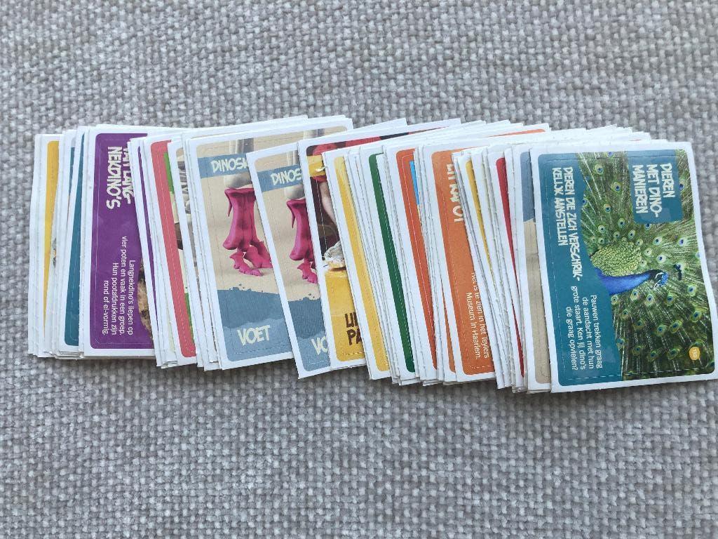 Oude Dino plaatjes, Verzamelen, Albert Heijn, Verzenden