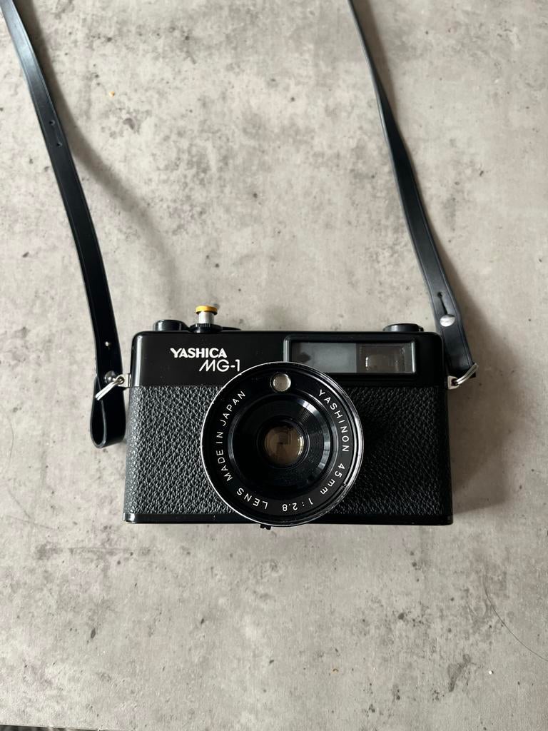 Yashica MG-1 film camera, Ophalen, Gebruikt, Compact, Canon