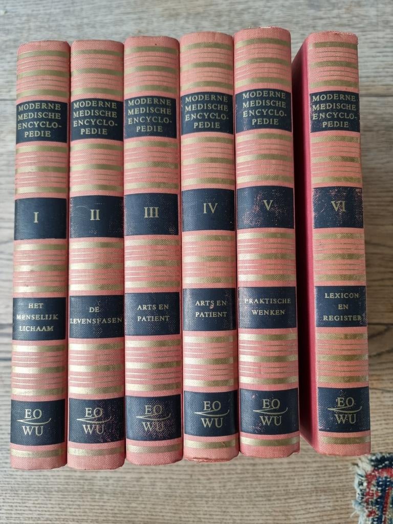 Moderne Medische Encyclopedie - Compleet (6 Delen), Boeken, Ophalen of Verzenden, Gelezen, Medisch, Complete serie
