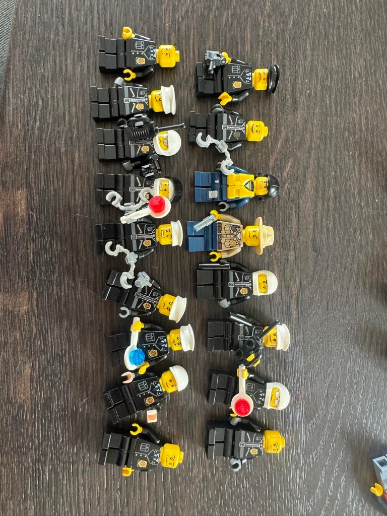 Lego poppetjes politie, Ophalen of Verzenden, Gebruikt