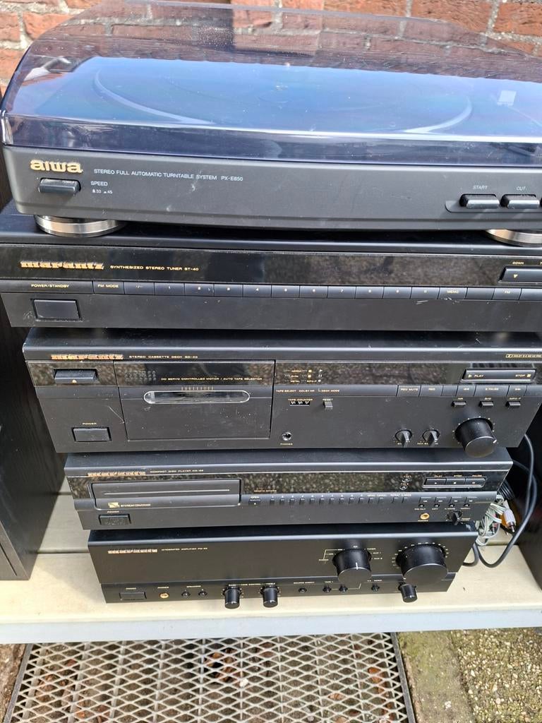 Te koop marantz stereo set
Boxen merk canton, Audio, Tv en Foto, Stereo-sets, Ophalen, Overige merken