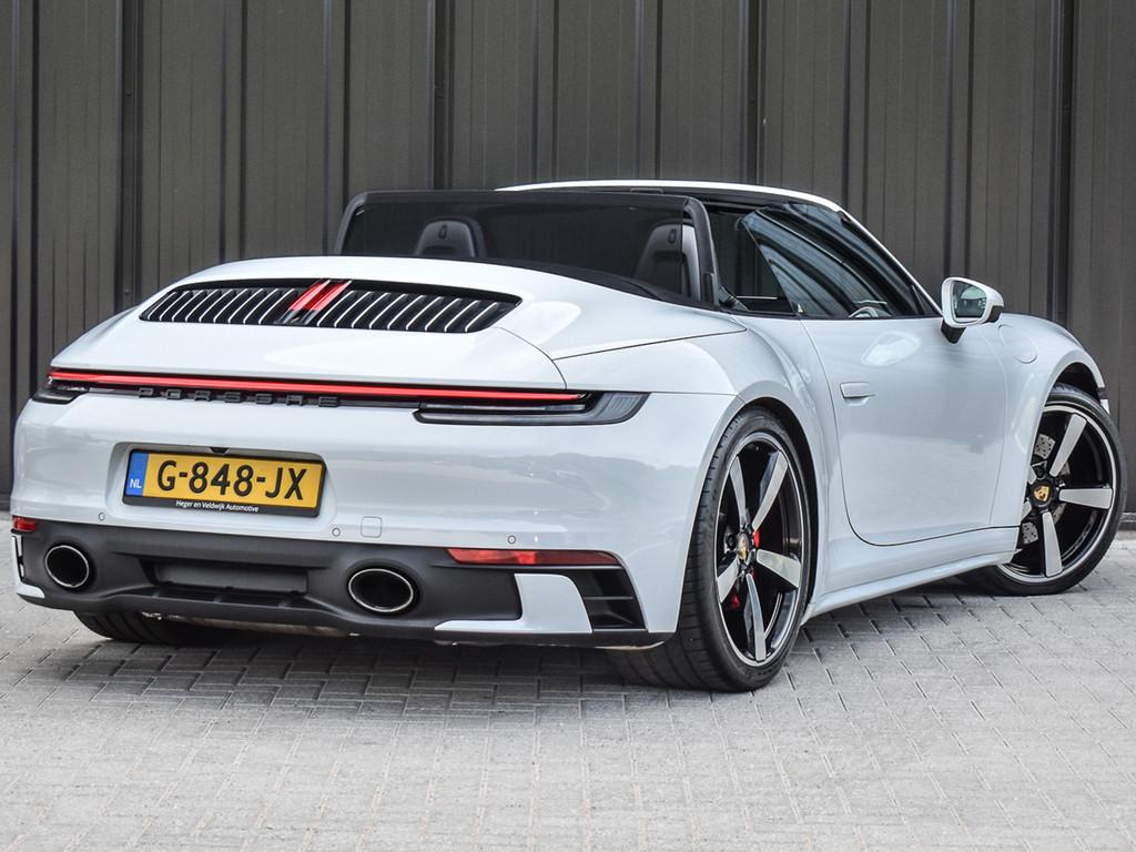 Porsche 911 Cabrio 3.0 Carrera 4 S NL-Auto 451pk | Sport des, Auto's, Porsche, Automaat, Cabriolet, Wit, Vierwielaandrijving
