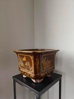 Bonsai (cascade) pot | Geglazuurd - groot formaat., Ophalen, Steen, Gebruikt, Minder dan 30 cm