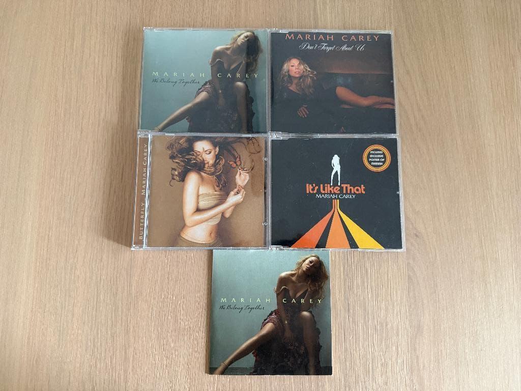 Mariah Carey 5x CD en Maxi Single We Belong Together etc., Ophalen of Verzenden, Zo goed als nieuw