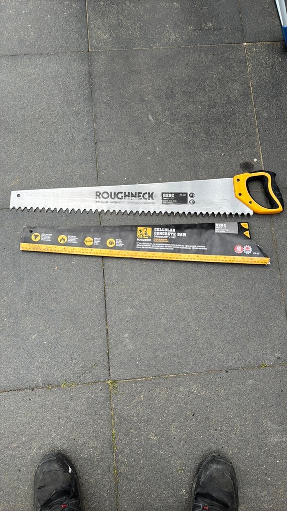 Ytong zaag Roughneck, Ophalen of Verzenden, Zo goed als nieuw