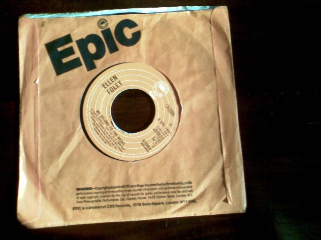 Single - Ellen Foley - We belong to the night, Cd's en Dvd's, Vinyl Singles, Ophalen of Verzenden, Zo goed als nieuw, Pop, Single