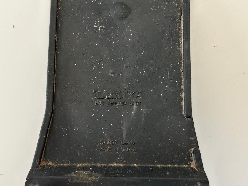 2x Vintage Tamiya Thunder Shot bumper 1/10 rc auto, Ophalen of Verzenden, Gebruikt