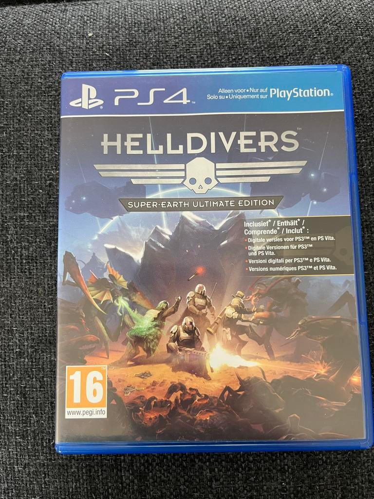 HELLDIVERS Super-Earth Ultimate Edition PS4, Shooter, Eén computer, Ophalen of Verzenden, Zo goed als nieuw