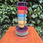 Kop&schotels espresso, stapelbaar met dispenser., Keramiek, Ophalen of Verzenden, Zo goed als nieuw, Overige stijlen