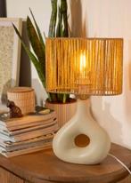 Tafellamp Reva naturel keramiek Leen Bakker, Overige materialen, Nieuw, Scandinavisch, Ophalen of Verzenden