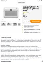 Airco tbv camper of caravan, Caravans en Kamperen, Ophalen, Zo goed als nieuw