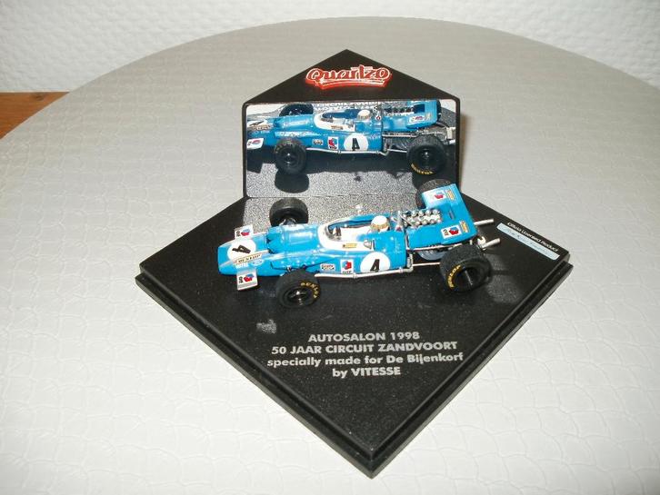 3x Formule 1 auto schaal 1-43 uit het verleden., Hobby en Vrije tijd, Modelauto's | 1:43, Zo goed als nieuw, Auto, Overige merken