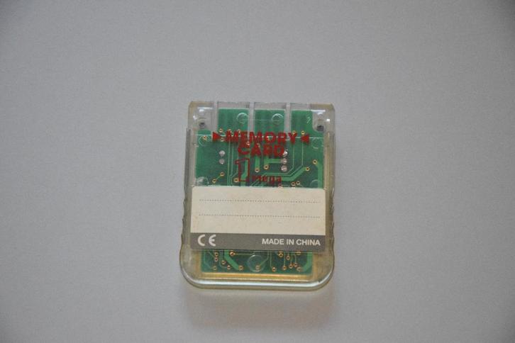 PlayStation 1 (PSX) : Memory Card - 1MB, Spelcomputers en Games, Games | Sony PlayStation 1, Gebruikt, Avontuur en Actie, 1 speler