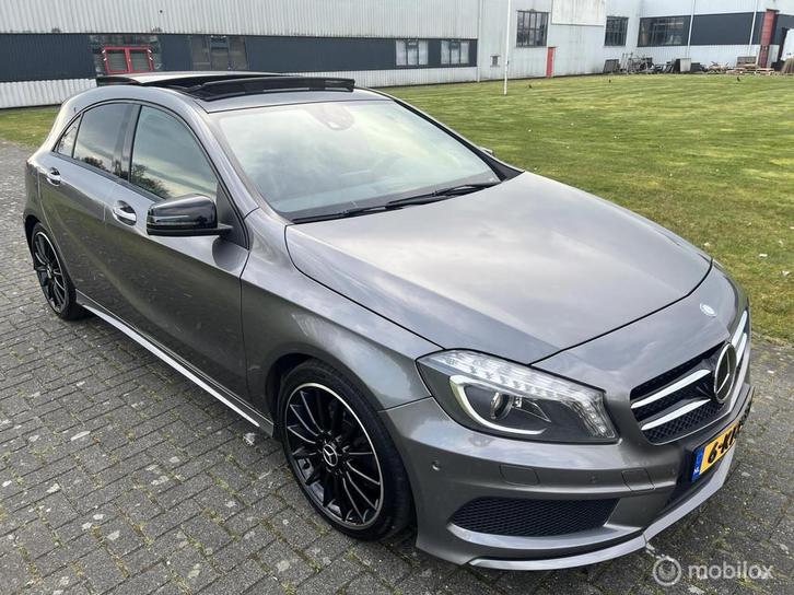 Mercedes A-klasse 200 CDI Ambition AMG / Pano / Leder / H&K, Auto's, Mercedes-Benz, Bedrijf, Te koop, A-Klasse, ABS, Achteruitrijcamera