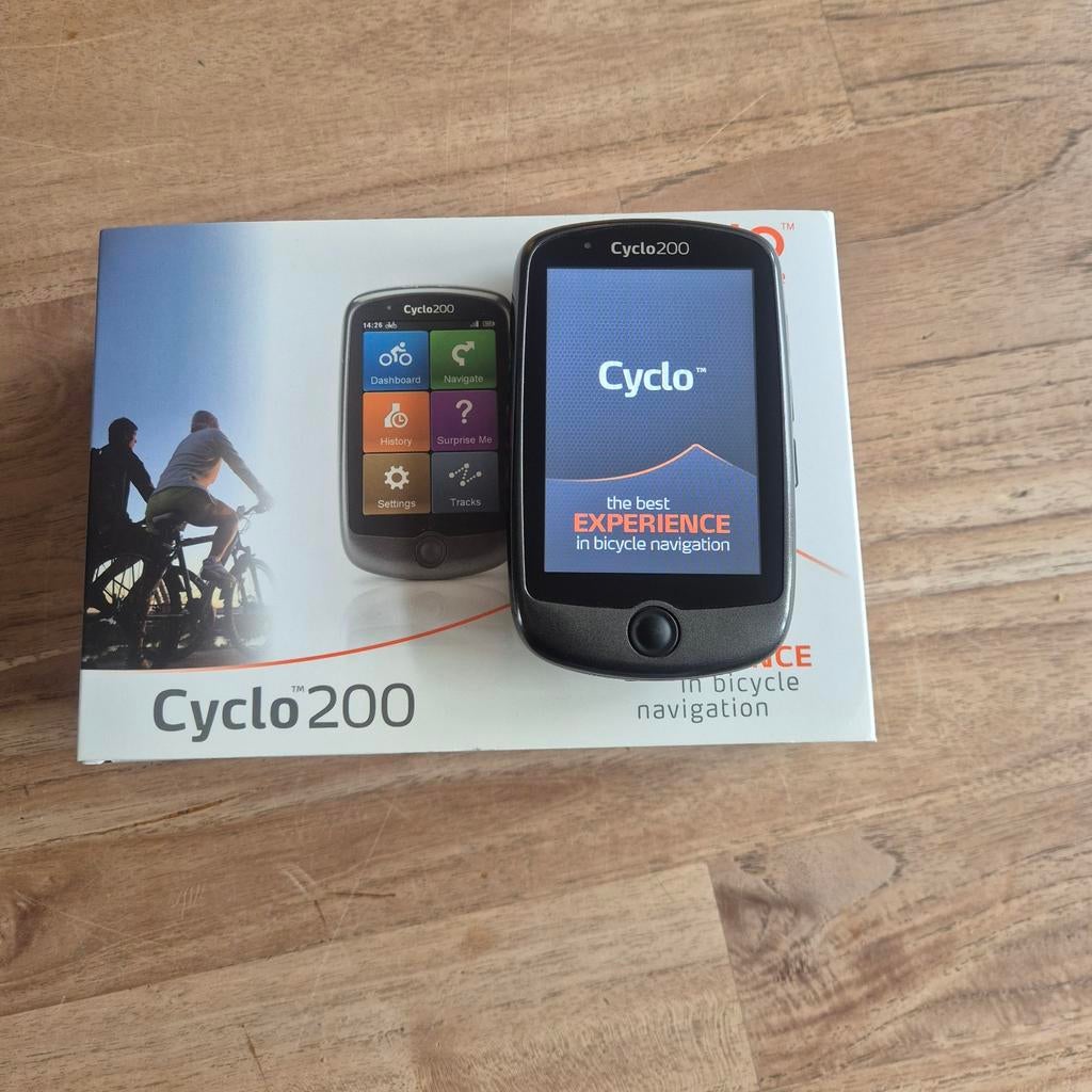 Mio Cyclo 200 fietscomputer incl. navigatie, Ophalen of Verzenden, Draadloos, Zo goed als nieuw