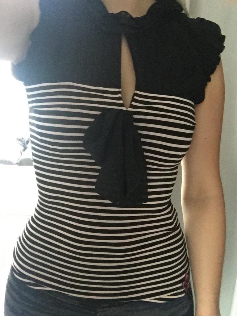 Fornarina top, Kleding | Dames, Zwart, Ophalen of Verzenden, Zo goed als nieuw, Maat 36 (S)