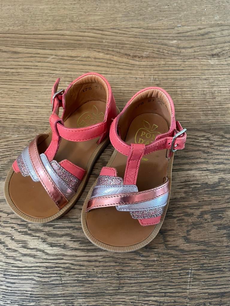 Pomme d’api sandalen maat 21, Kinderen en Baby's, Ophalen of Verzenden, Zo goed als nieuw, Meisje, Schoentjes