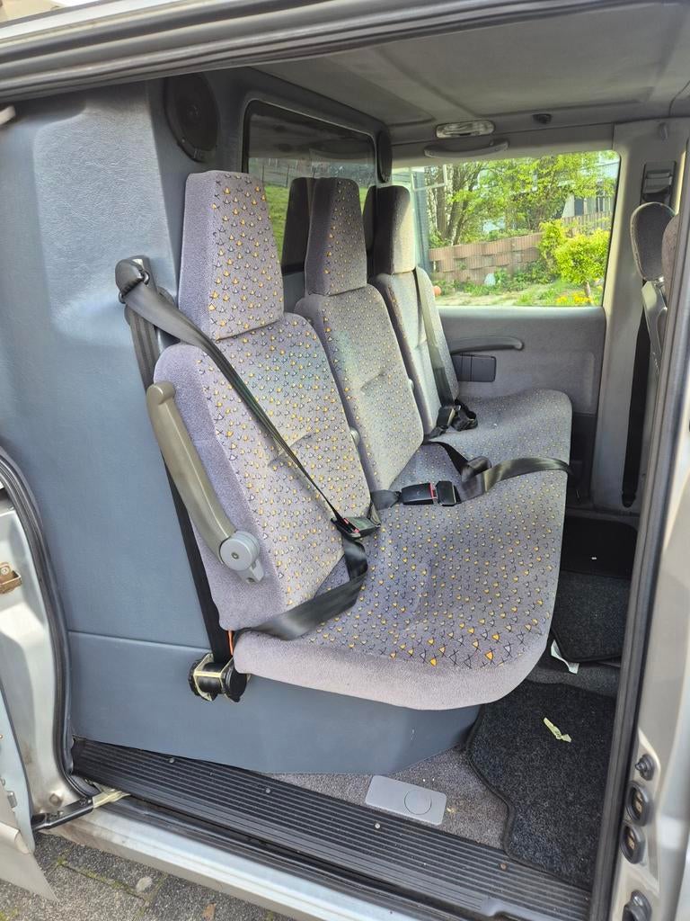 Compleet dubbel cabine met gordels en armsteunen, Ophalen