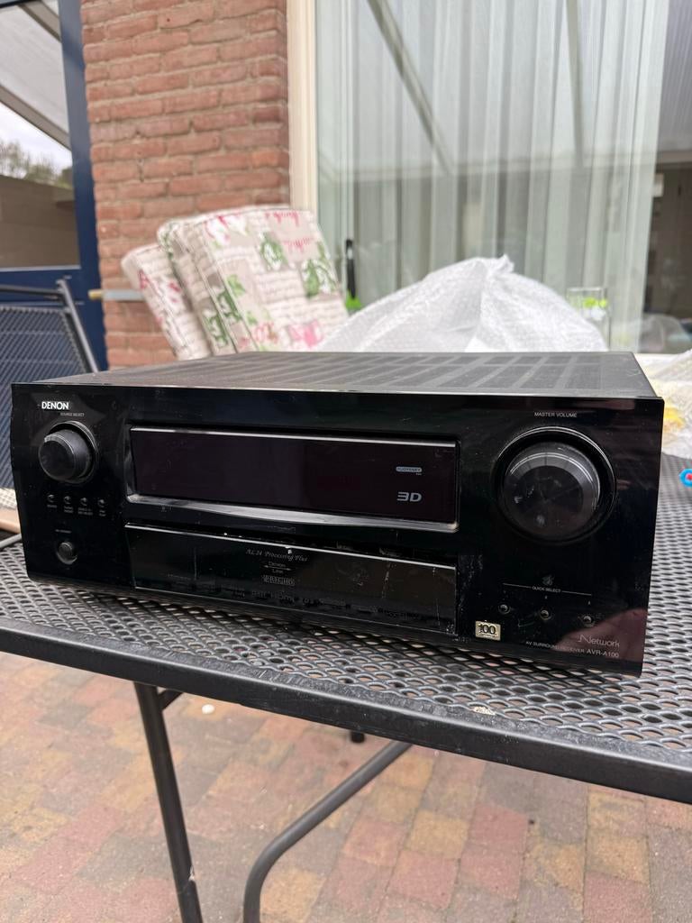 Denon AVR-A100 AV  100th anniversary receiver, Ophalen, Denon, 120 watt of meer, Gebruikt