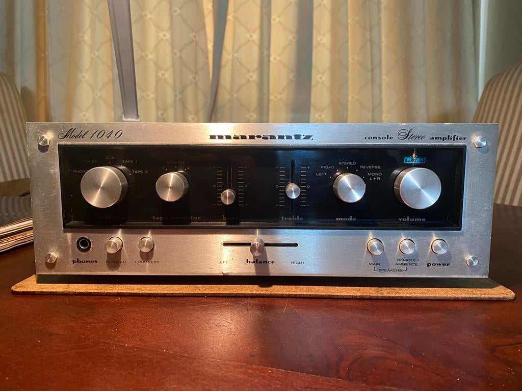 Marantz Model 1040 versterker, Audio, Tv en Foto, Versterkers en Receivers, Refurbished, Ophalen, Marantz, Minder dan 60 watt