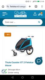 Fiets kar zo goed als nieuw bieden, Ophalen, Opvouwbaar, 80 kg of meer, Zo goed als nieuw