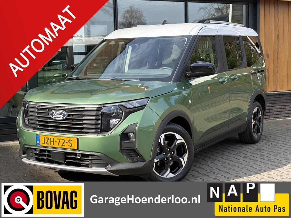 Ford Tourneo Courier 1.0 Active Automaat, Camera, Navigatie,, Gebruikt, Met garantie (alle), 14 km/l, Bedrijf