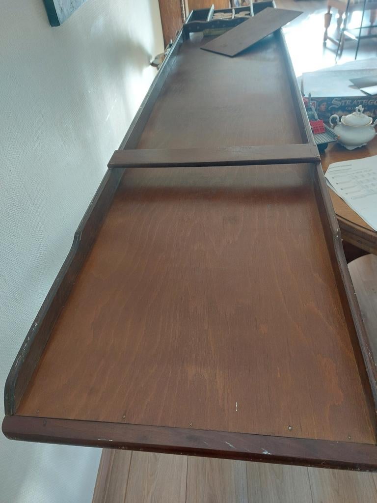 (Wedstrijd) SJOELBAK met 30 gave, holgeslepen sjoelstenen, Sport en Fitness, Biljarten en Poolen, Ophalen, Pooltafel