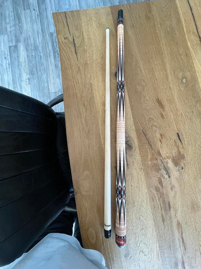 Jian Ying Biljart Keu met Koffer en Accessoires, Ophalen of Verzenden, Nieuw, Keu of Ballen