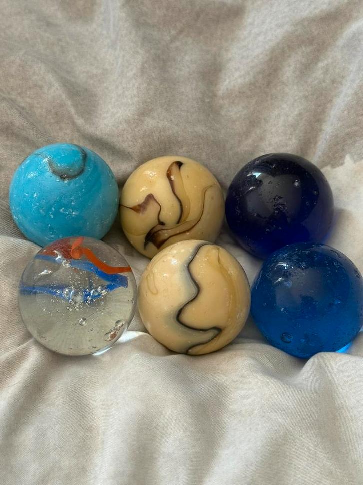 Heel veel mooie knikkers te koop !, Verzamelen, Speelgoed, Zo goed als nieuw, Ophalen of Verzenden