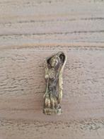 Zittend buddhabeeldje brons, Ophalen of Verzenden