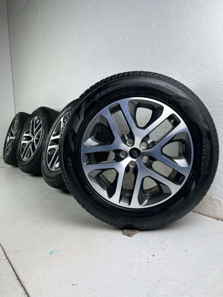 Originele Land Rover Defender velgen 20" L663 all-season 7mm, Niet ingevuld, Gebruikt, 255 mm, Banden en Velgen