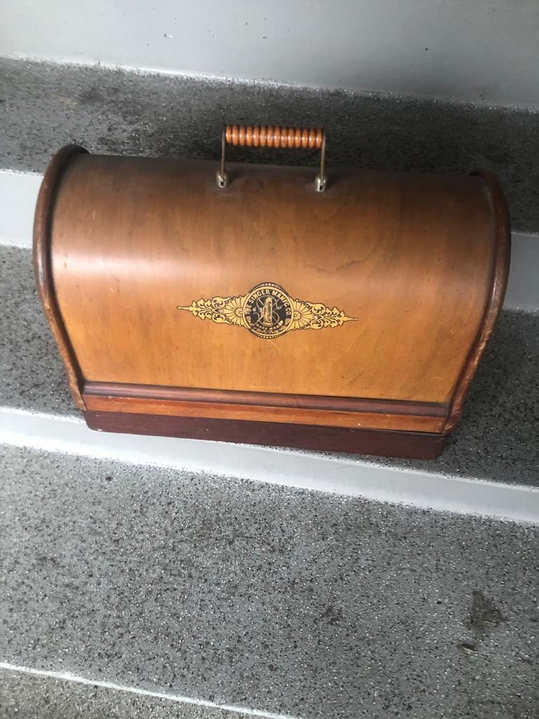 Antieke Singer naaimachine, Ophalen of Verzenden