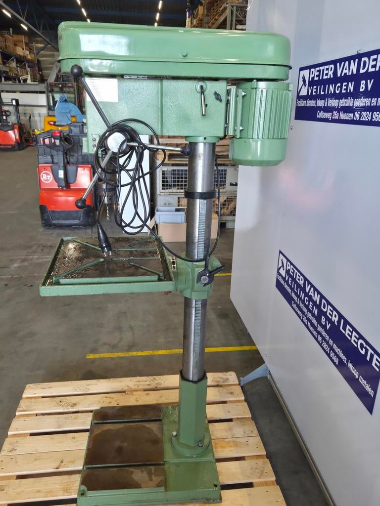 Robuuste Kolomboormachine - Gebruikt, Doe-het-zelf en Verbouw, Gereedschap | Boormachines, Ophalen of Verzenden, Gebruikt, 600 watt of meer