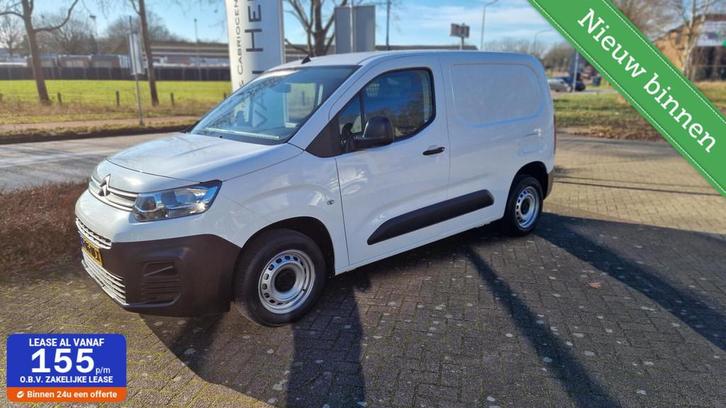 Citroen Berlingo bestel 1.2 PureTech Club/airco, Auto's, Bestelauto's, Bedrijf, Te koop, ABS, Airconditioning, Alarm, Android Auto