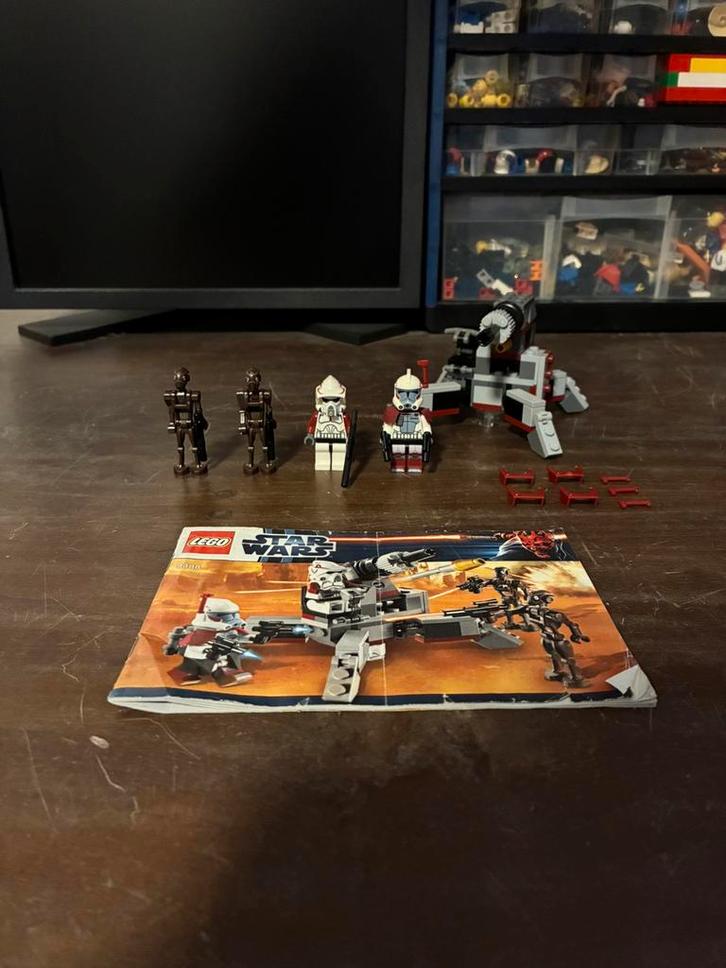 LEGO Star Wars Clone Trooper Commando Droid Battle Pack 9488, Kinderen en Baby's, Speelgoed | Duplo en Lego, Zo goed als nieuw