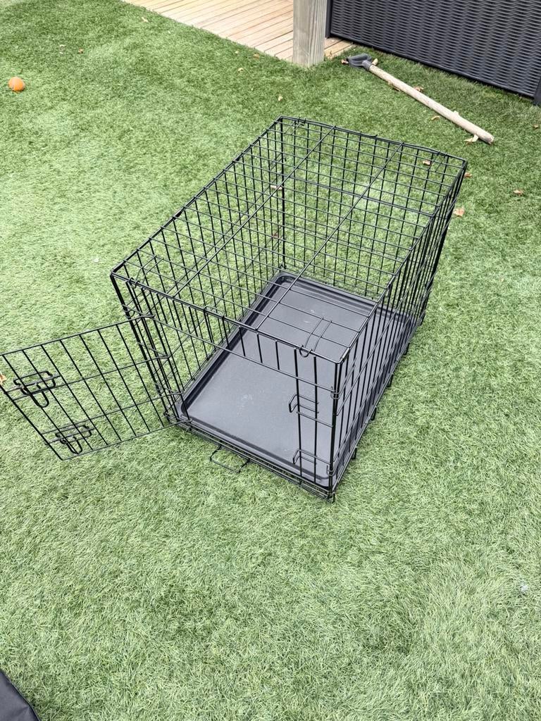 Honden bench, Dieren en Toebehoren, Hondenhokken, Ophalen, Gebruikt, Minder dan 65 cm, Minder dan 75 cm