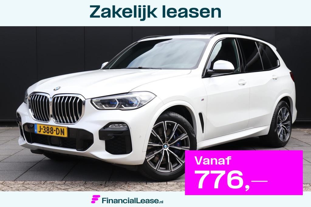 BMW X5 xDrive40i High Exe. M SPORT | PANO-DAK | LEER | APPLE, Automaat, Gebruikt, Vierwielaandrijving, 129 €/maand