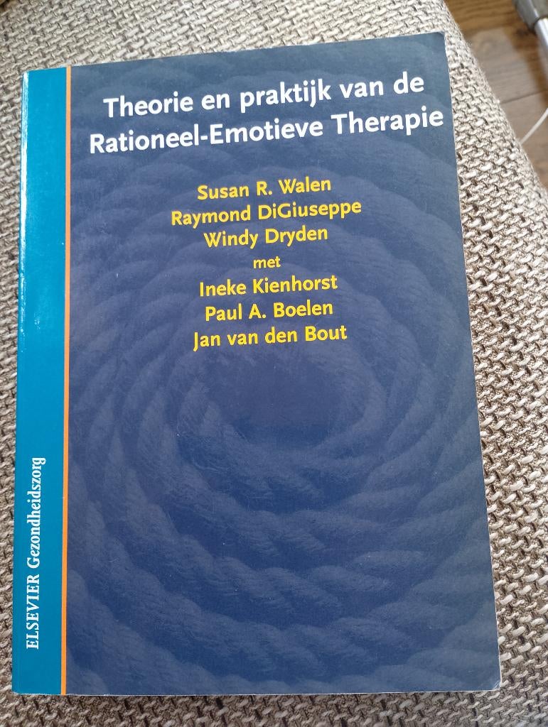 Theorie en praktijk van de rationele -emotieve-therapie, Ophalen of Verzenden, Gelezen, Cognitieve psychologie
