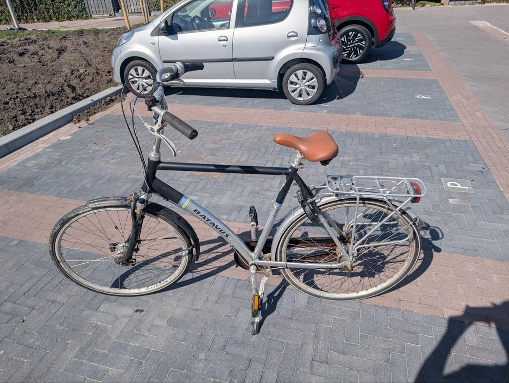 Batavus herenfiets met 7 versnellingen, Ophalen, Gebruikt, Batavus, Versnellingen